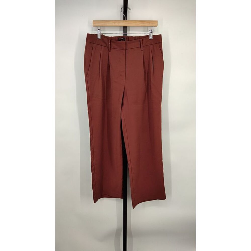 Quince Rust/Copper Orange Long Pants Office Business Date Night Chic All season